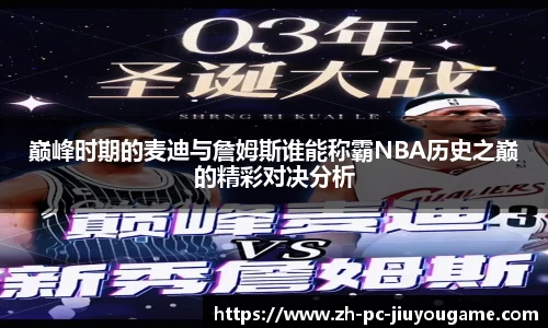 巅峰时期的麦迪与詹姆斯谁能称霸NBA历史之巅的精彩对决分析